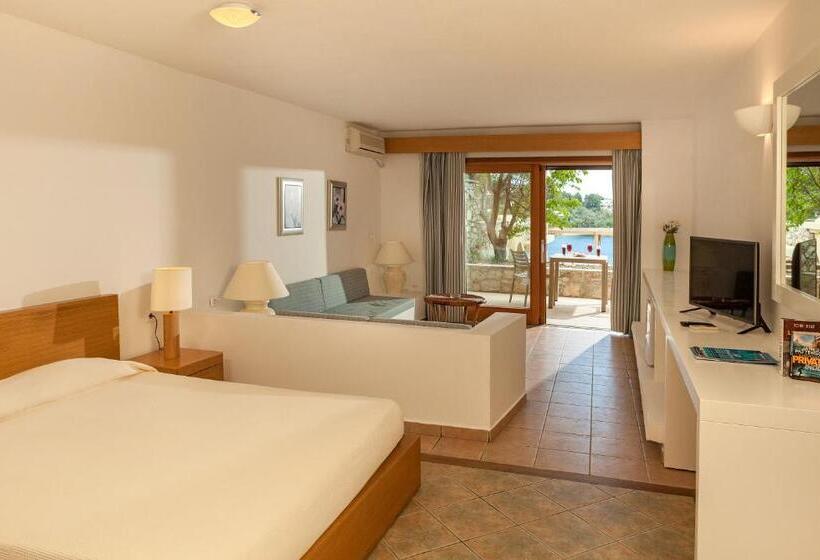 اتاق لوکس با چشم‌انداز دریا, Cape Kanapitsa Hotel & Suites