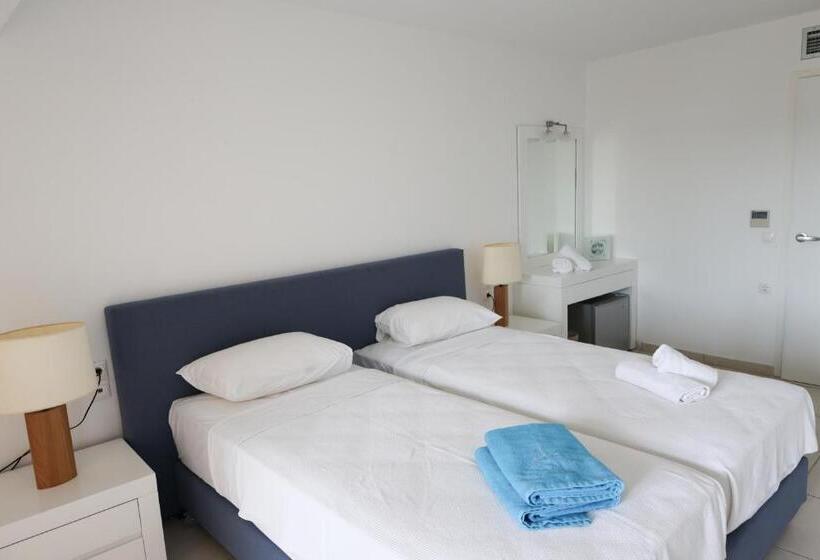 اتاق خانوادگی با چشم‌انداز دریا, Cape Kanapitsa Hotel & Suites
