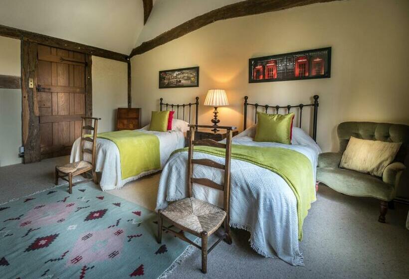 Семейный Номер Вид на Сад, Long Crendon Manor B&b