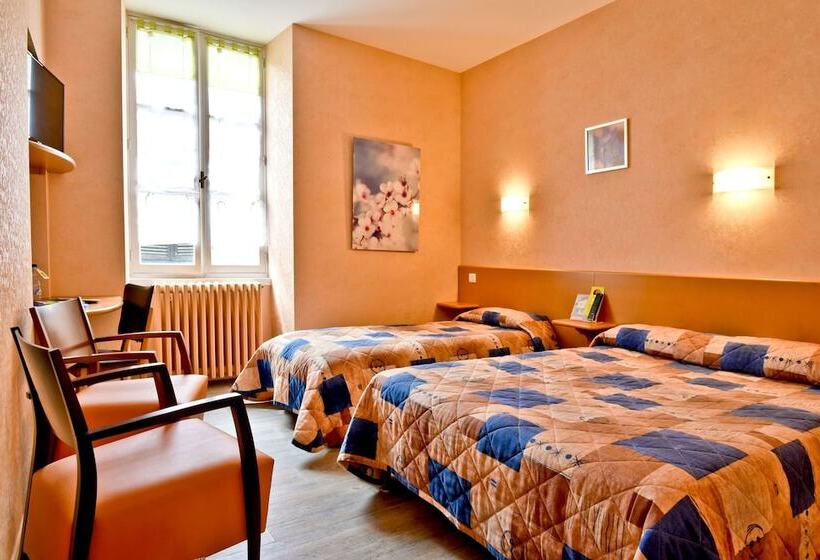 Номер Стандарт Трехместный, Logis Hôtel De France