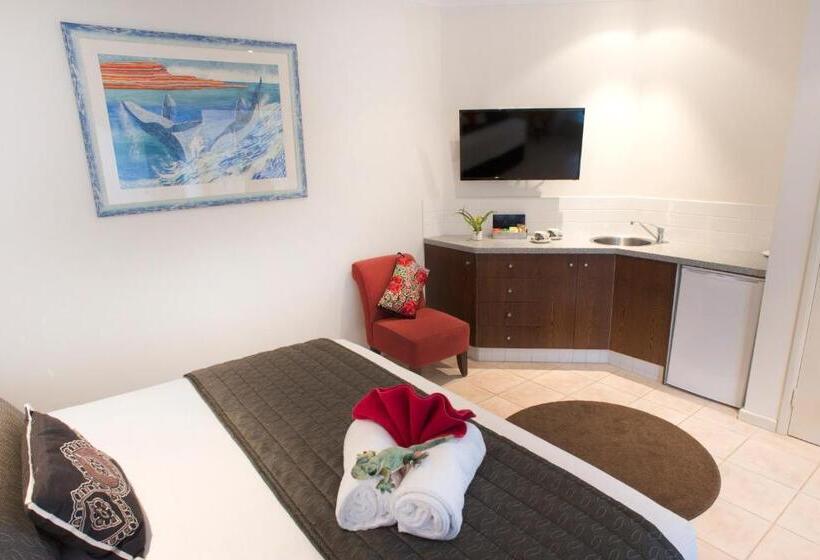 스탠다드 룸 킹사이즈 침대, Gecko Lodge Kalbarri