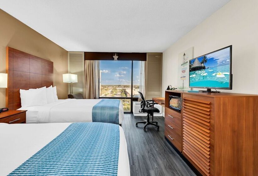 חדר סטנדרט שתי מיטות זוגיות, Best Western Orlando Gateway