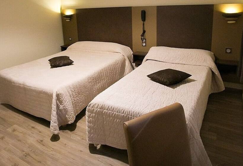 Номер Стандарт Трехместный, Hôtel Et Restaurant Du Col Osquich