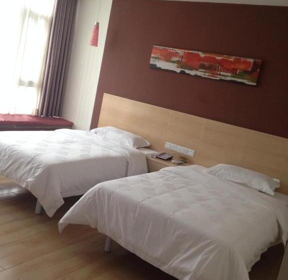 غرفة قياسية, Thank Inn Chain Hotel Guangdong Heyuan East Longchuang Road