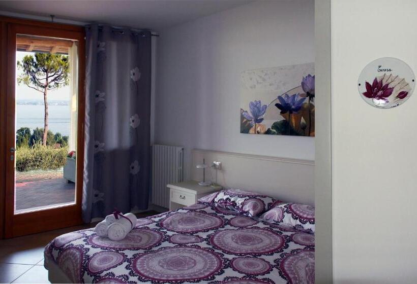 اتاق استاندارد با چشم‌انداز دریاچه, Agriturismo Nonna Bettina