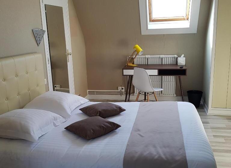 Номер Комфорт, Hôtel Normand Yport Non étoilé Ambiance Familiale