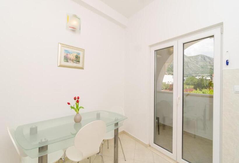 استودیوی استاندارد با چشم‌انداز شهر, Rooms & Apartments Barišić