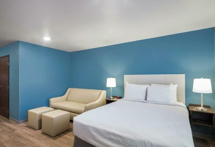 Standard Værelse Tilpasset til Handicappede, Woodspring Suites Chicago Addison