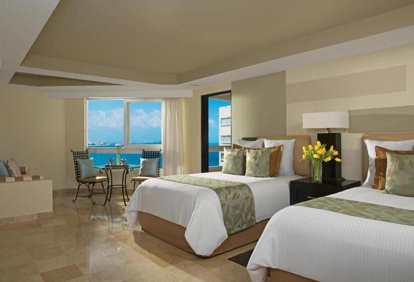 Номер Стандарт Боковой Вид на Море, Dreams Sands Cancun Resort & Spa