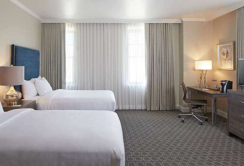 חדר סטנדרט שתי מיטות זוגיות, Hilton New Orleans/st. Charles Avenue