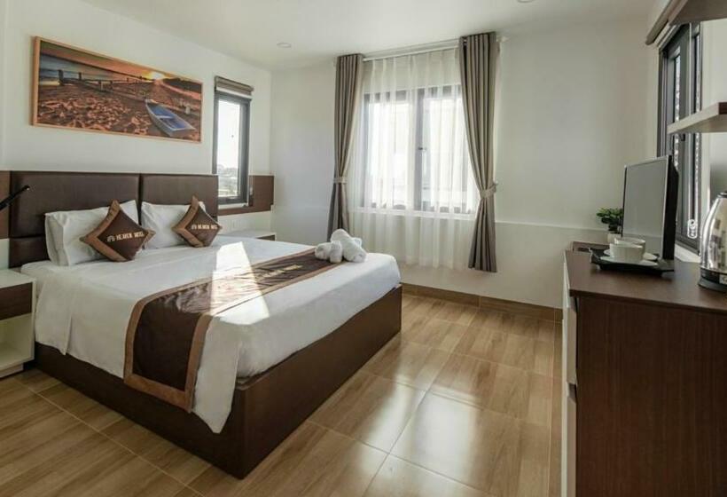اتاق لوکس با چشم‌انداز باغ, Heaven Villa Hotel Nha Trang