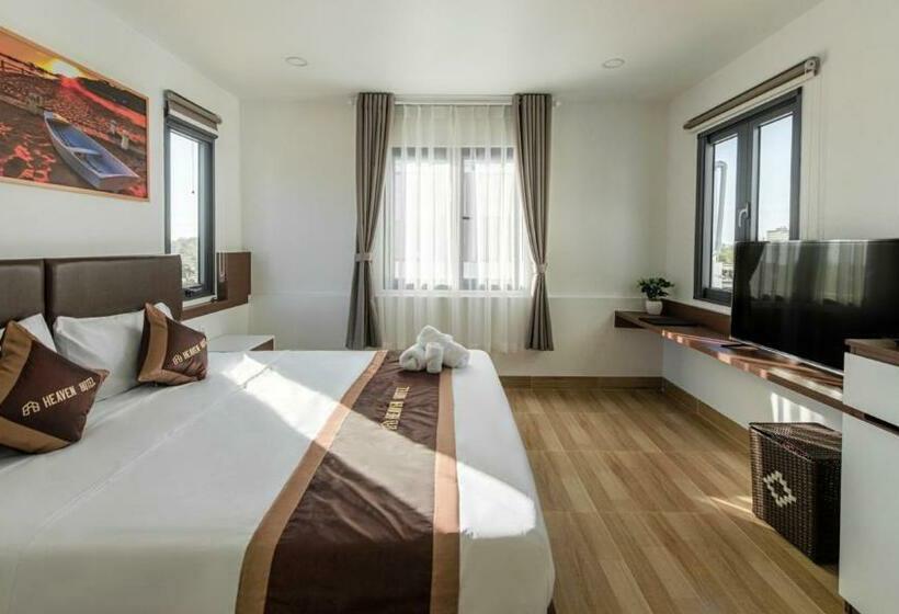 اتاق لوکس با چشم‌انداز باغ, Heaven Villa Hotel Nha Trang