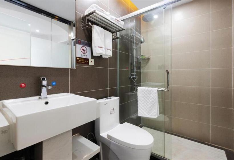 Romantic Room, Thank Inn Chain Hotel Guangdong Qingyuan Fogang County 106 National Road