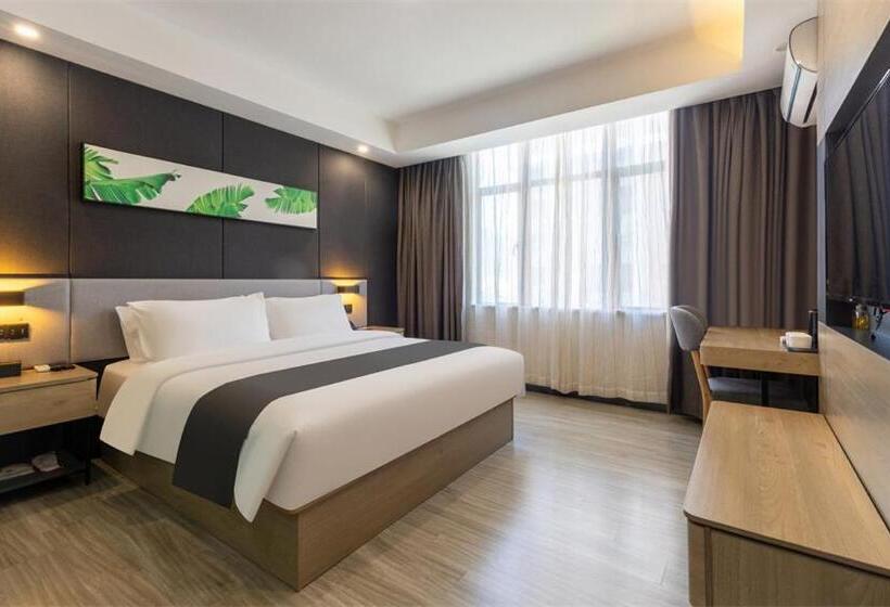Номер Стандарт, Thank Inn Chain Hotel Guangdong Qingyuan Fogang County 106 National Road