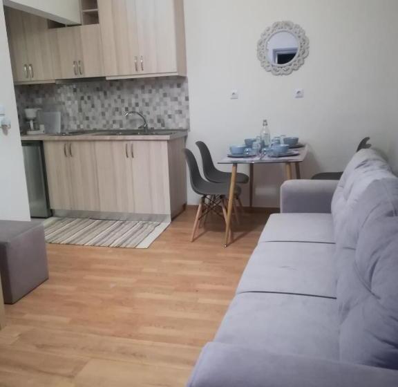 带1个卧室的带海景的公寓, Kos Takis Suites & Apartments