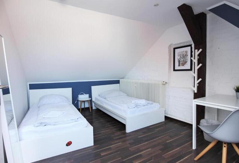 اتاق استاندارد با سرویس بهداشتی مشترک, Blue Doors Hostel Altstadt