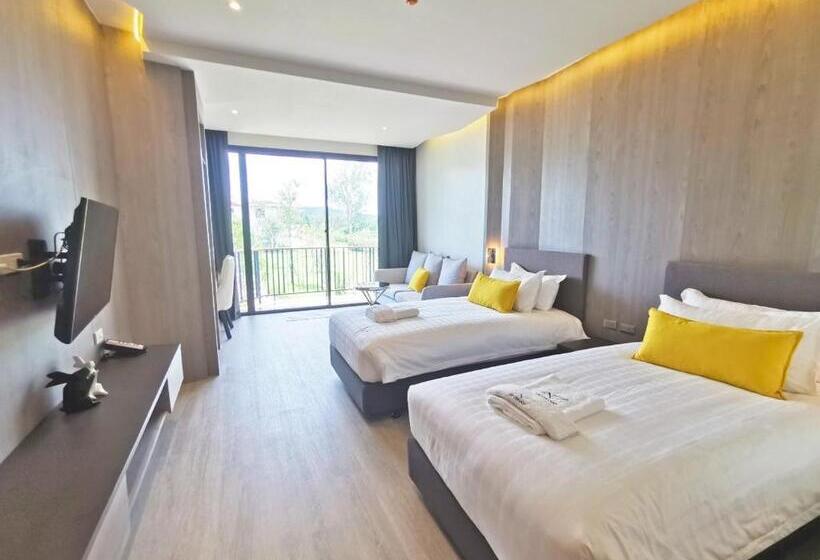 اتاق لوکس با چشم‌انداز دریا, De Veranio Resort
