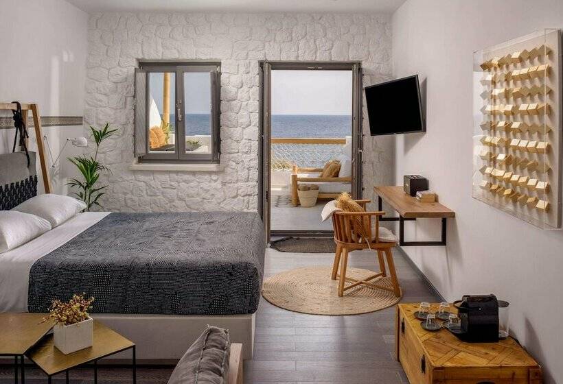 اتاق لوکس با چشم‌انداز دریا, Afroditi Venus Beach Resort