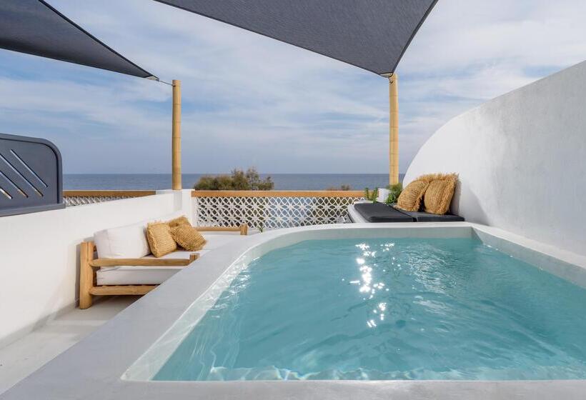 اتاق لوکس با چشم‌انداز دریا, Afroditi Venus Beach Resort