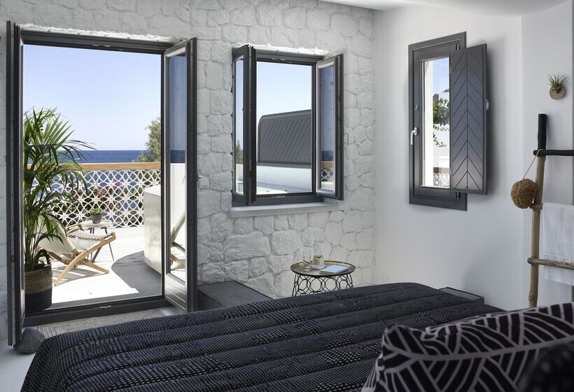 اتاق لوکس با چشم‌انداز دریا, Afroditi Venus Beach Resort