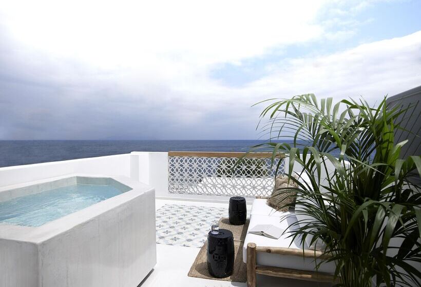 اتاق لوکس با چشم‌انداز دریا, Afroditi Venus Beach Resort