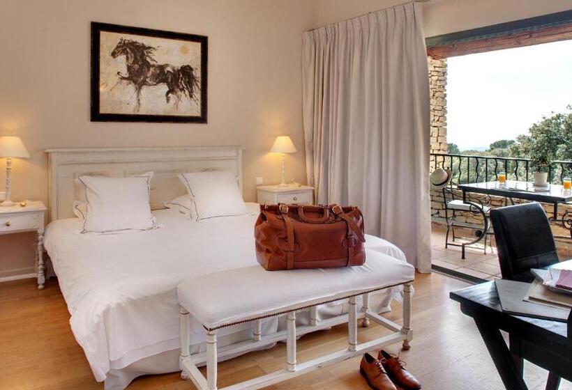 اتاق لوکس با بالکن, Les Bories & Spa