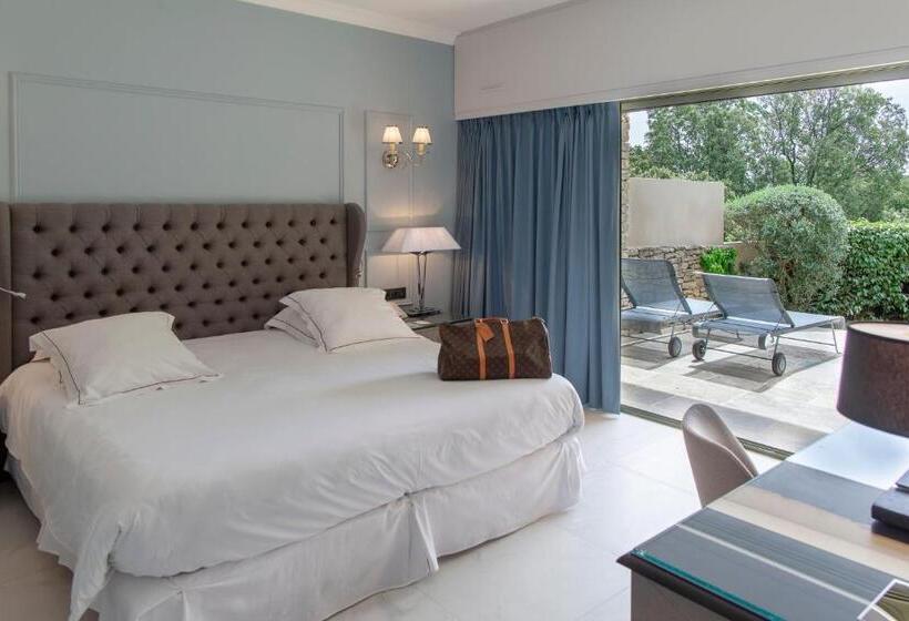 اتاق لوکس با تراس, Les Bories & Spa