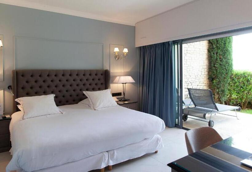 اتاق لوکس با تراس, Les Bories & Spa