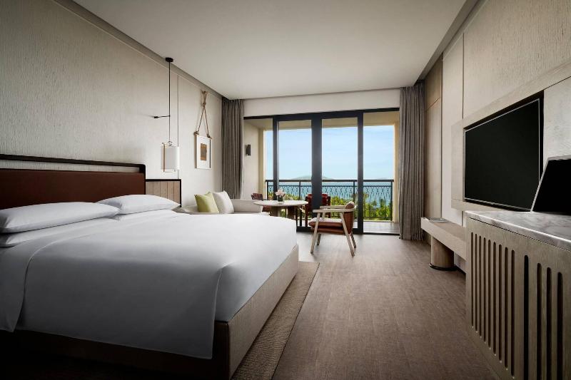 디럭스 룸 바다 전망, Sanya Marriott Yalong Bay Resort & Spa