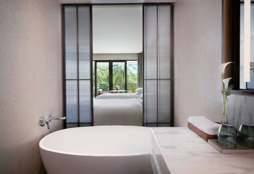 디럭스 룸 가든 전망, Sanya Marriott Yalong Bay Resort & Spa