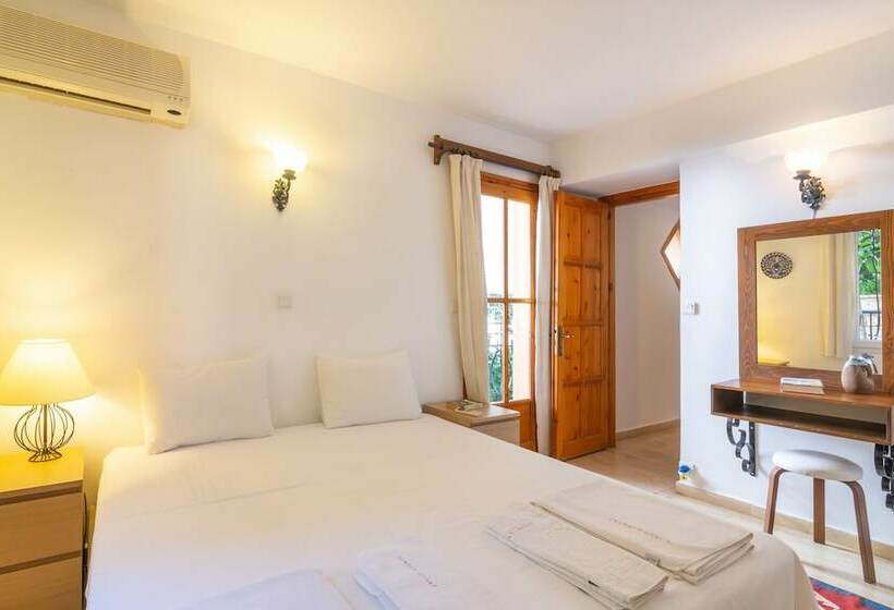 آپارتمان 1 خوابه با چشم‌انداز باغ, Korsan Apartments