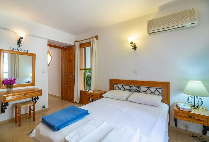 آپارتمان 1 خوابه با چشم‌انداز باغ, Korsan Apartments