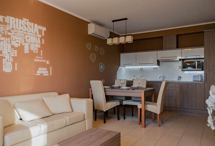 آپارتمان سوپریور 1 خوابه, Zafir Apartmanhaz