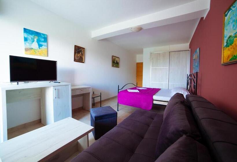 اتاق استاندارد با چشم‌انداز دریا, Apartments Art