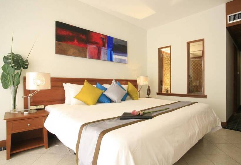 풀장 전망 디럭스 룸, Sunset Beach Resort   Sha Extra Plus