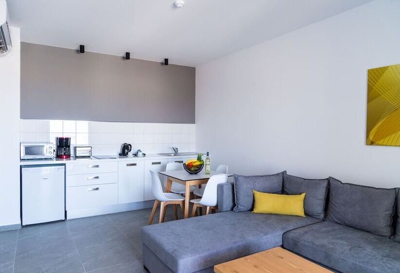 Апартаменты Премиум 1 Спальня, Kefalos Damon Hotel Apartments