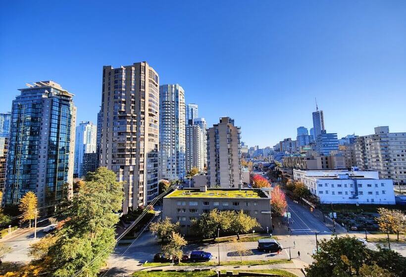 带1个卧室的公寓, Divya Sutra Suites On Robson Downtown Vancouver