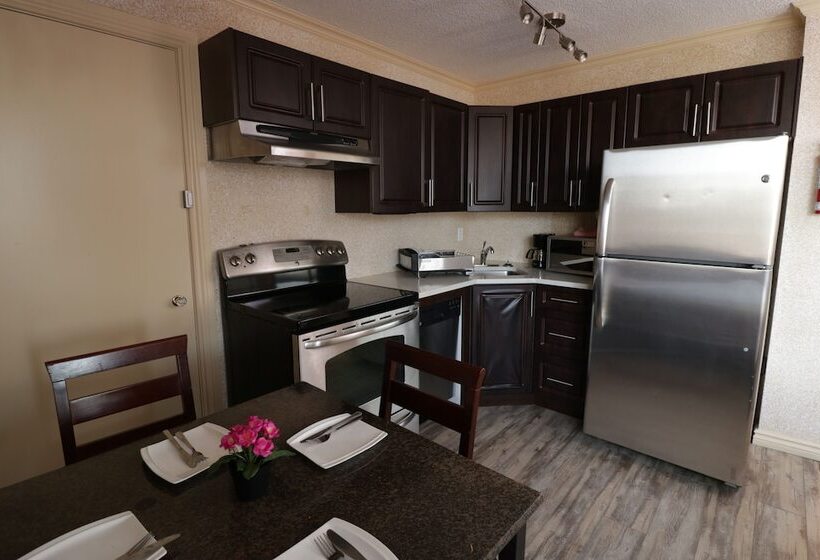 带1个卧室的公寓, Divya Sutra Suites On Robson Downtown Vancouver