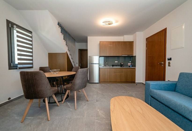 ویلای 2 خوابه با چشم‌انداز دریا, Terra Olivia Luxury Villas And Suites