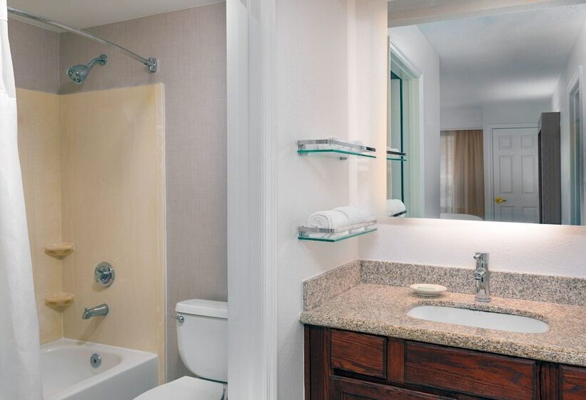 침실 2개 스위트, Residence Inn Greenvillespartanburg Airport