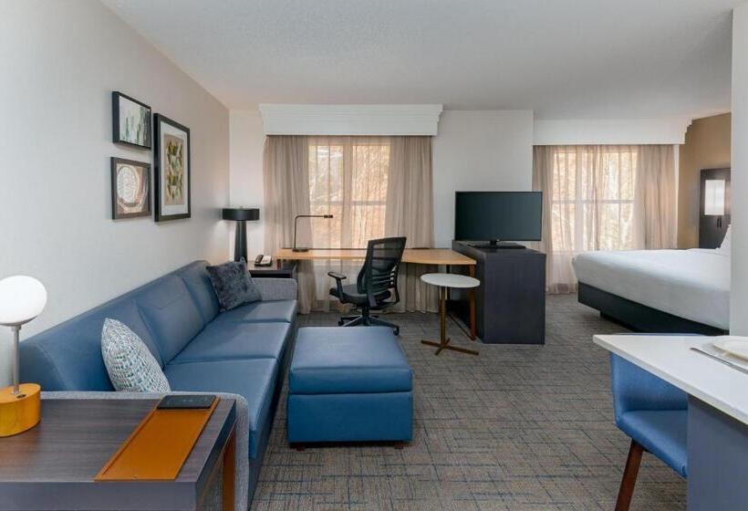 스탠다드 스튜디오 킹침대, Residence Inn Greenvillespartanburg Airport