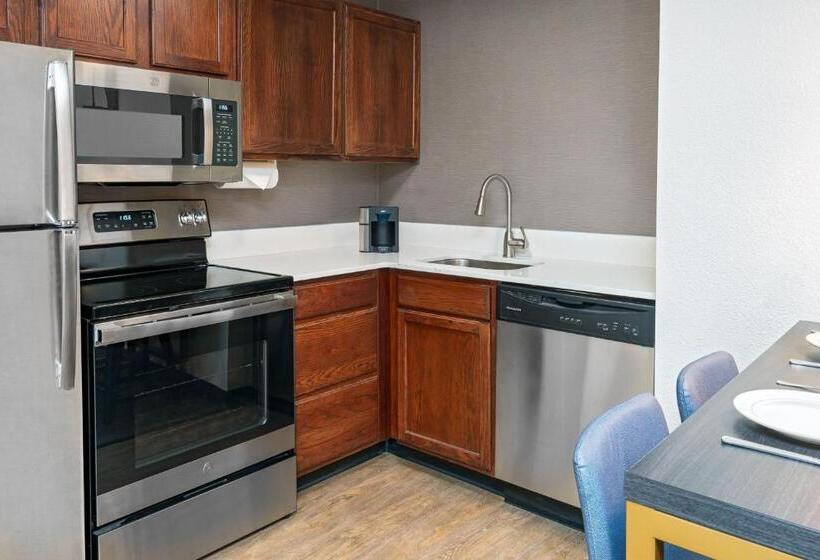 침실 2개 스위트, Residence Inn Greenvillespartanburg Airport