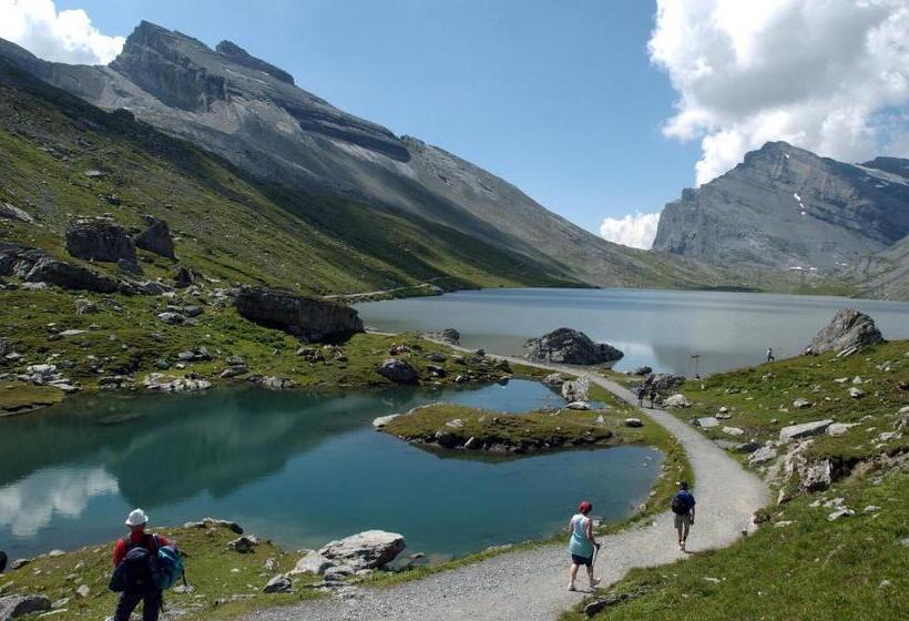 اتاق استاندارد با بالکن, Walliserhof Leukerbad Therme