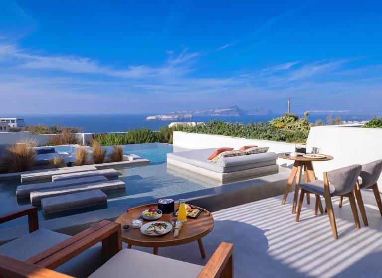 전망이 좋은 디럭스 스위트, Potnia Theron Suites