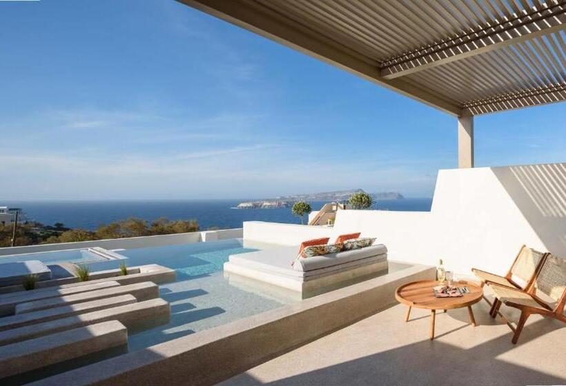 수피리어 스위트 바다 전망, Potnia Theron Suites