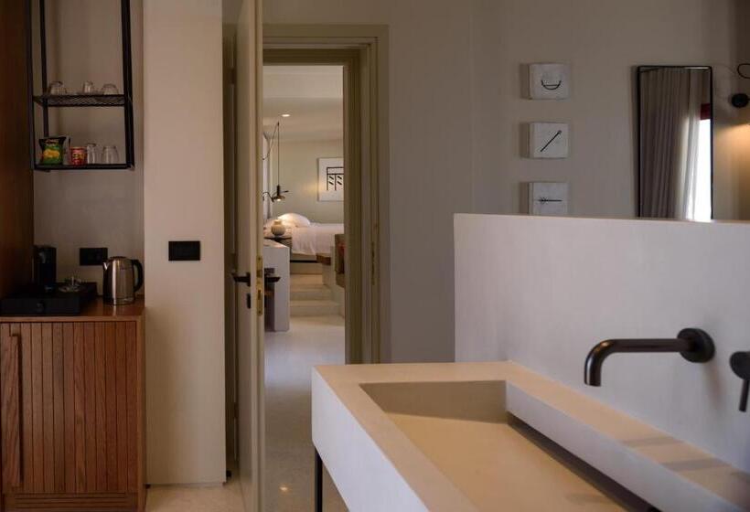 수피리어 스위트 바다 전망, Potnia Theron Suites