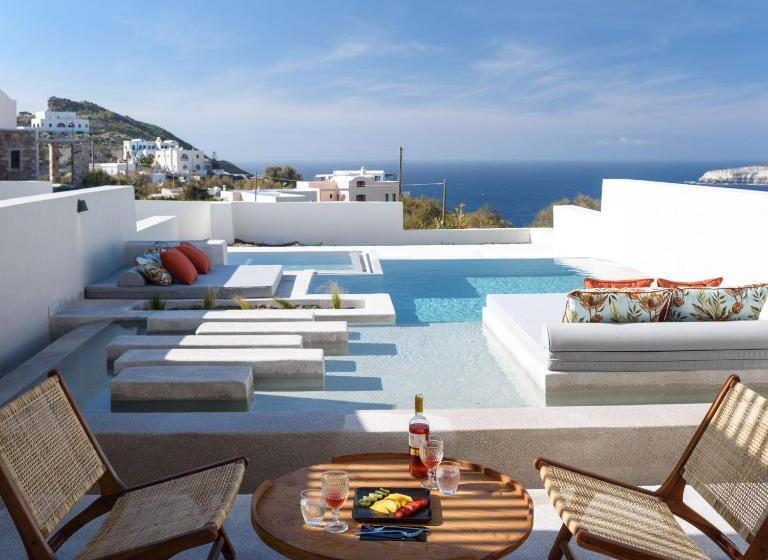 수피리어 스위트 바다 전망, Potnia Theron Suites