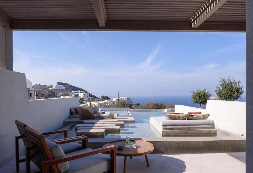 Comfort suite with sea view, Potnia Theron Suites