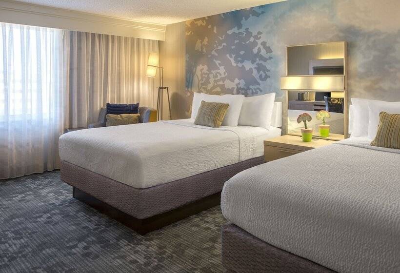 Номер Стандарт 2 Двуспальные Кровати, Courtyard Cleveland Airport South