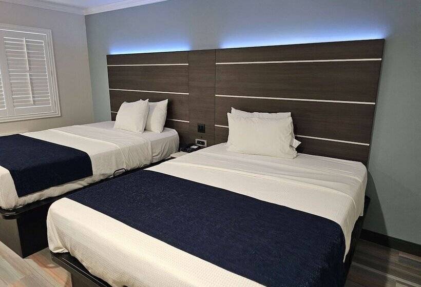 Номер Стандарт 2 Двуспальные Кровати, Travelodge Inn & Suites By Wyndham Fullerton